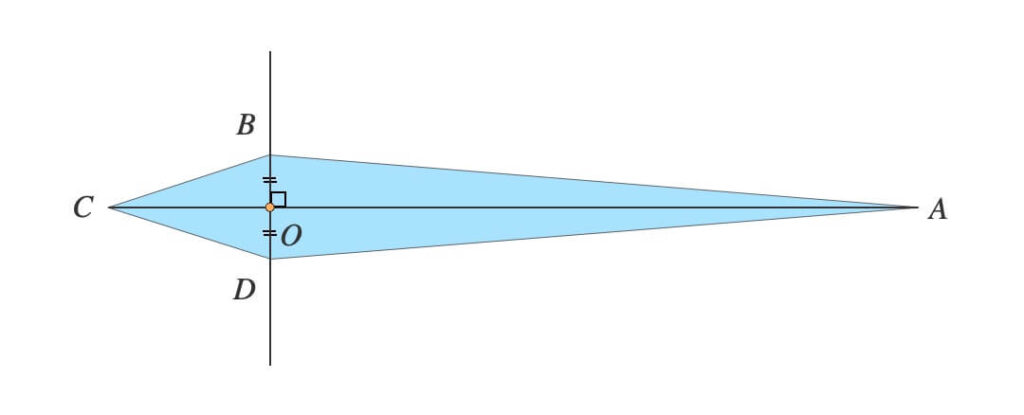 多角形で描いた針の設計図