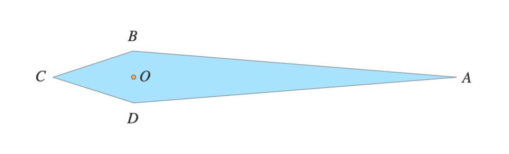 多角形で描いた針の図