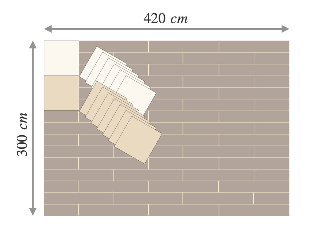 長方形の床を可能な限り大きなタイルで敷き詰める問題