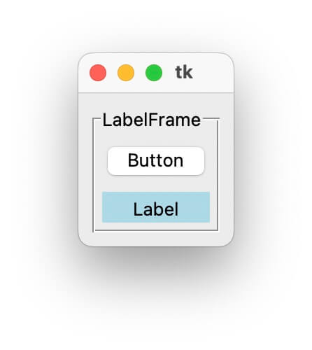 in_を適用して、LabelFrame内にlabelを移動させる