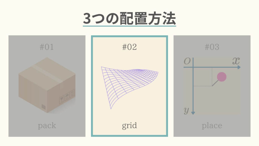 Tkinterでウィジェットを配置する3つの方法